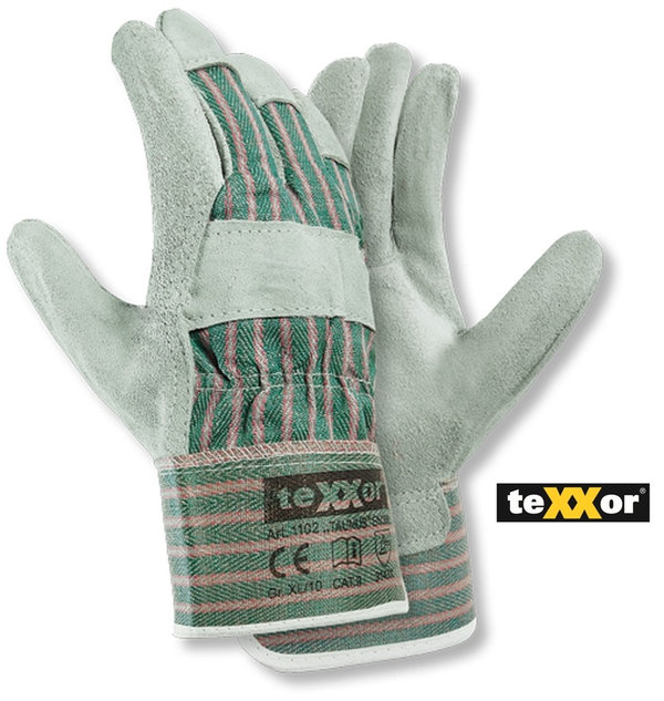 Rindkernspaltleder-Handschuh TAUNUS von teXXor® | Gr. 10 (XL) und 11 (XXL) | ab € 1,96