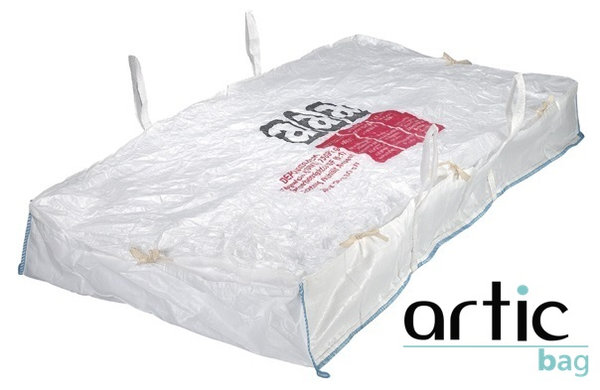 Plattenbag von artic® | 260 x 125 x 30 cm | Asbest-Warndruck | ab € 4,99