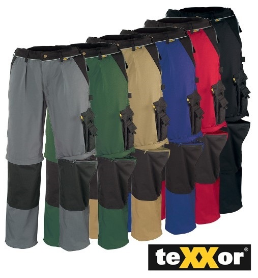 Bundhose TOBAGO von teXXor® | kornblau/schwarz | Gr. 42-64, 24-30, 90-110 | ab € 21,98