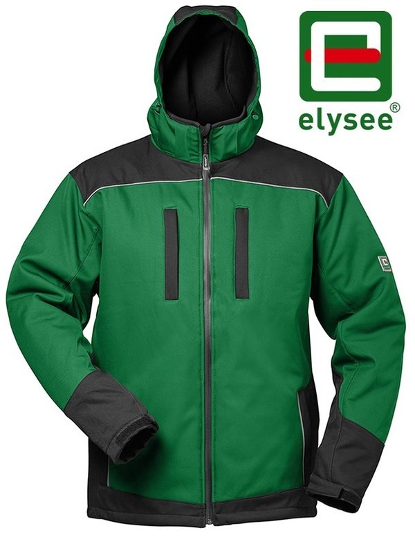 Winter-Softshelljacke ARGOS von elysee® | grün/schwarz | Gr. S bis XXXL | ab € 46,99