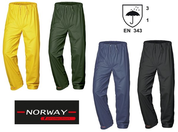 PU-Stretch Regenbundhose TRELLEBORG von NORWAY® | oliv | Gr. S bis XXXXL | ab € 14,39