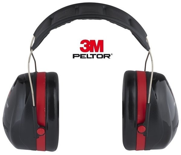 Kapselgehörschutz OPTIME™ III von 3M™ PELTOR™ | 35 dB(A) | schwarz/rot | ab € 15,99