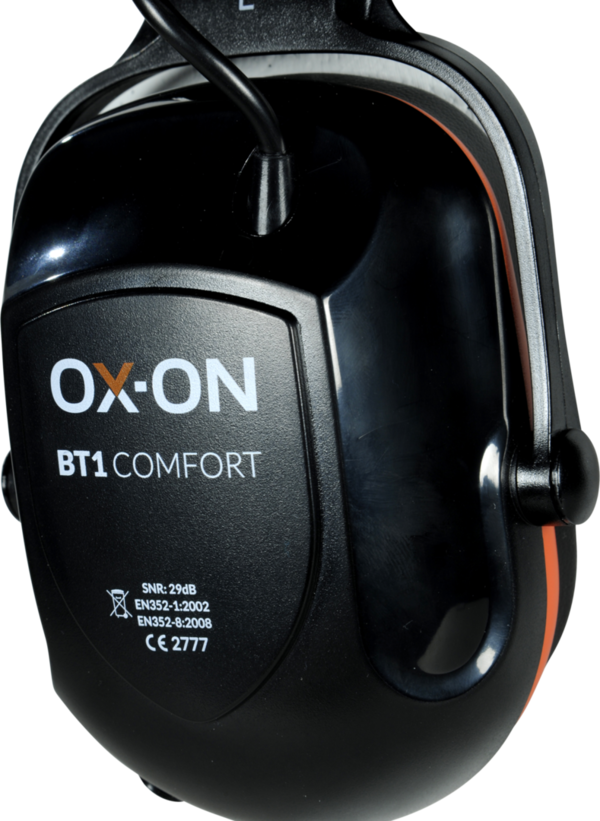 Kapselgehörschutz Earmuffs BT 1 Comfort von OX-ON® | 29 dB(A) | Bluetooth & AUX-IN | ab € 59,98