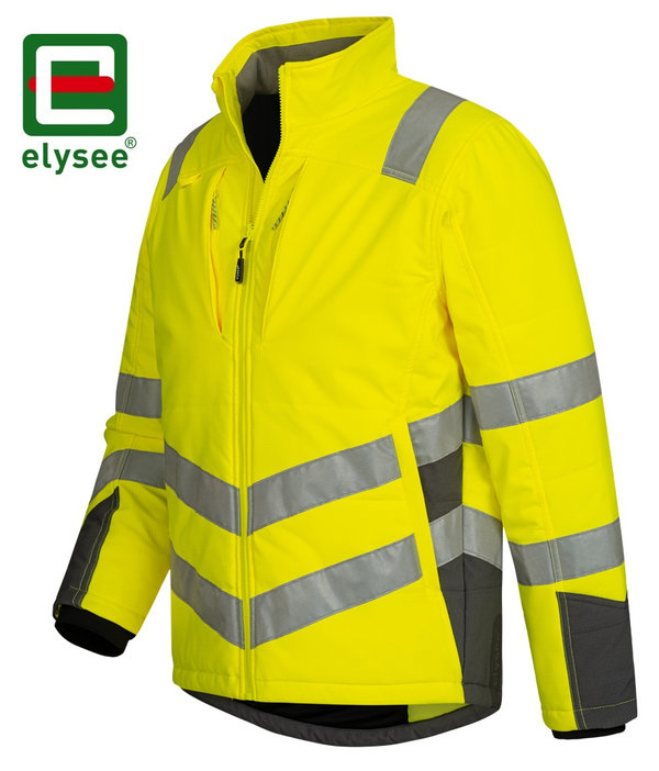 Warnschutz-Steppjacke EBERLIN von elysee® | gelb/grau | Gr. S bis 4XL | ab € 43,99